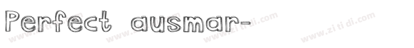 Perfect ausmar字体转换